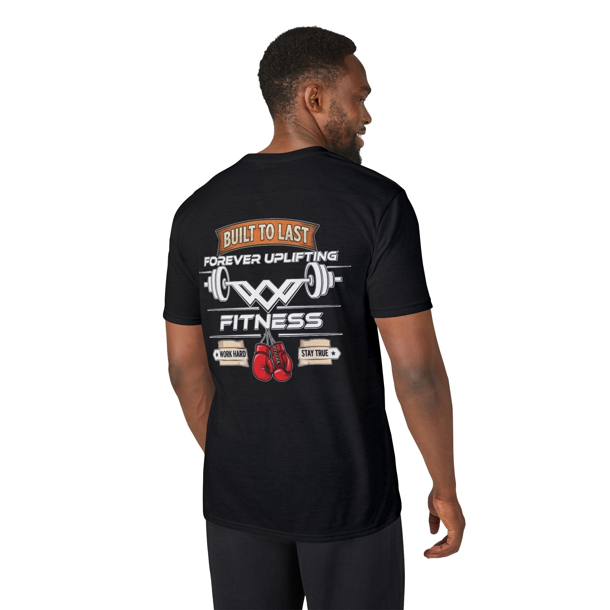 Built To Last Edition Performance Gym T-Shirt | Forever Uplifting Fitness