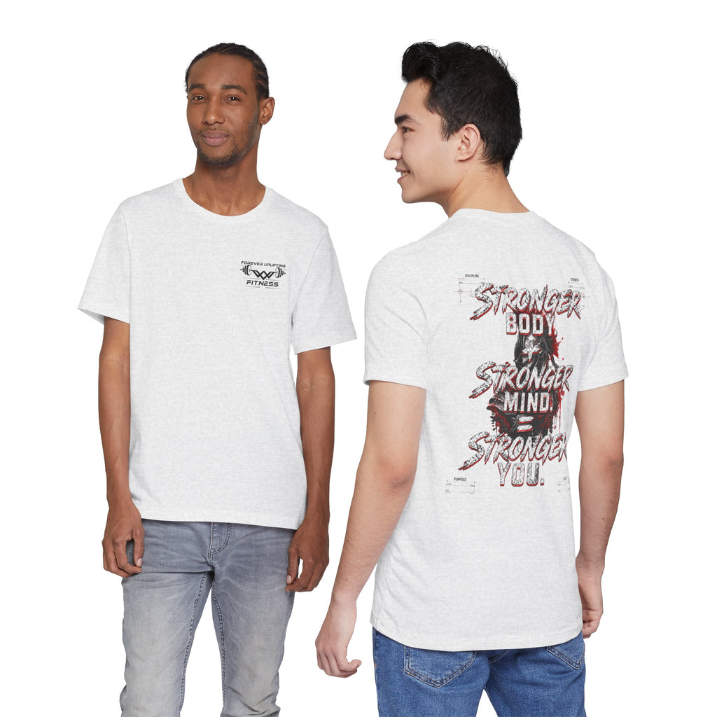 Stronger You Spartan Premium Gym T-Shirt | Forever Uplifting Fitness