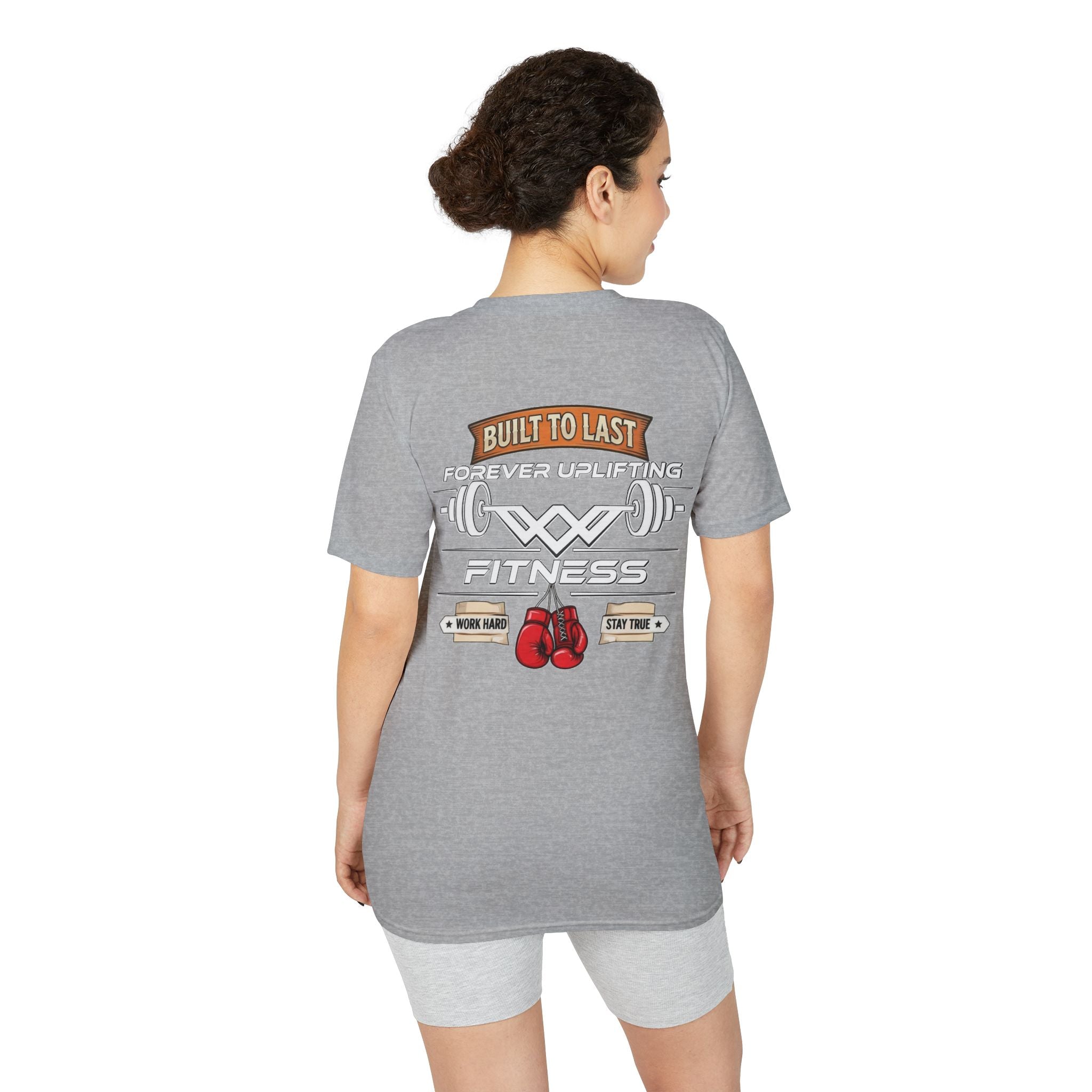 Built To Last Edition Performance Gym T-Shirt | Forever Uplifting Fitness