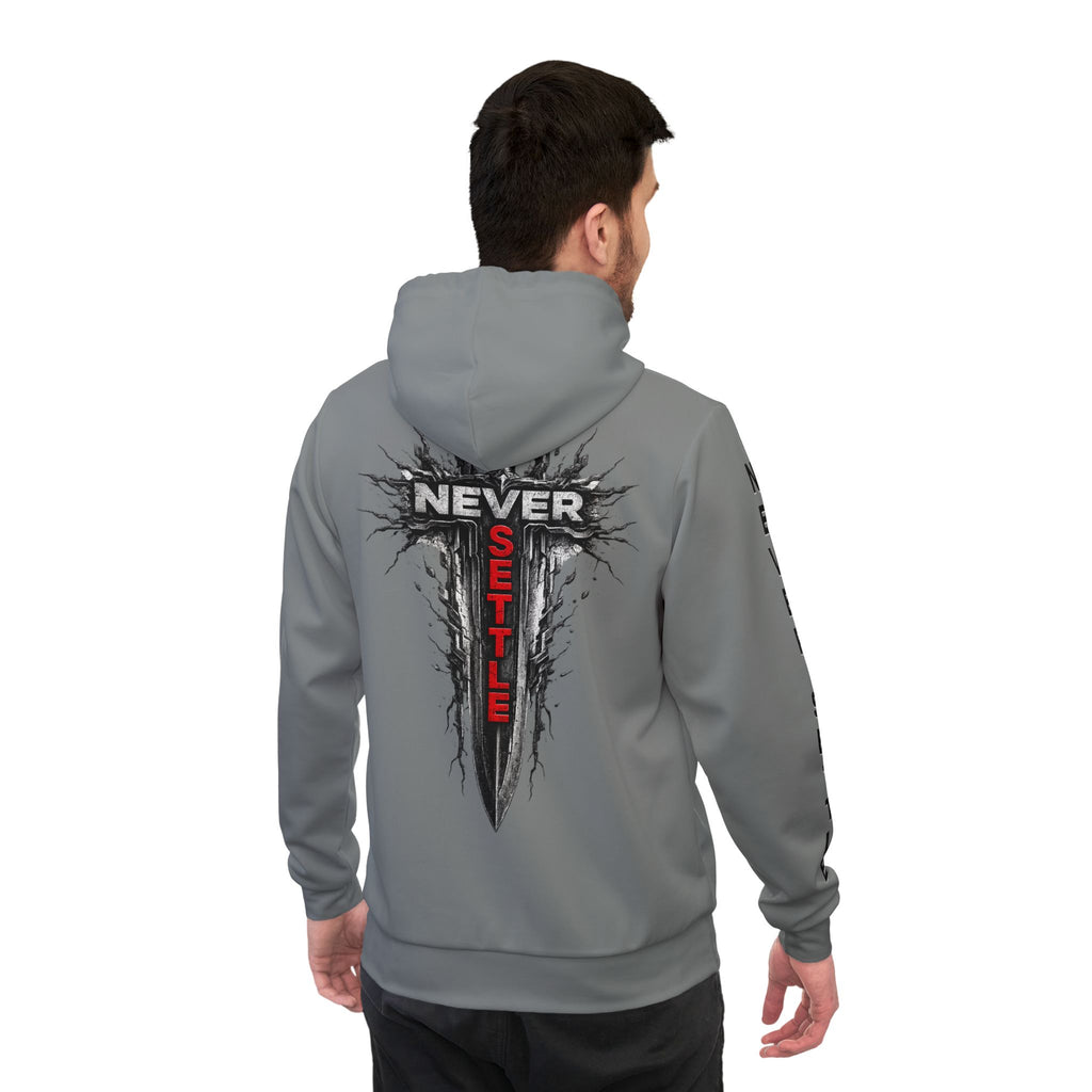 Never Settle Signature Premium Hoodie | Forever Uplifting Fitness
