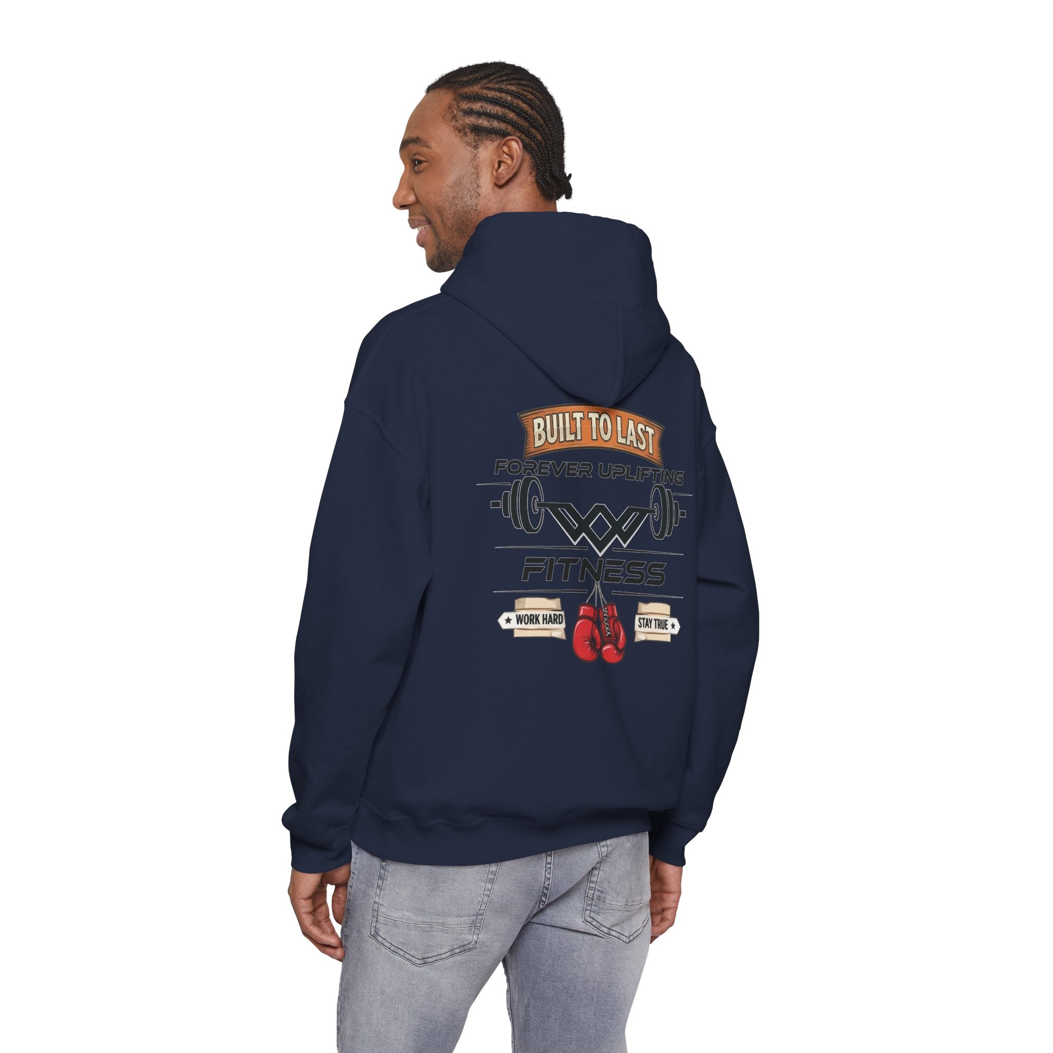 Built To Last Premium Fitness Hoodie | Forever Uplifting Fitness