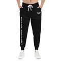 Never Settle™ Premium Gym Joggers | Black | Forever Uplifting Fitness™