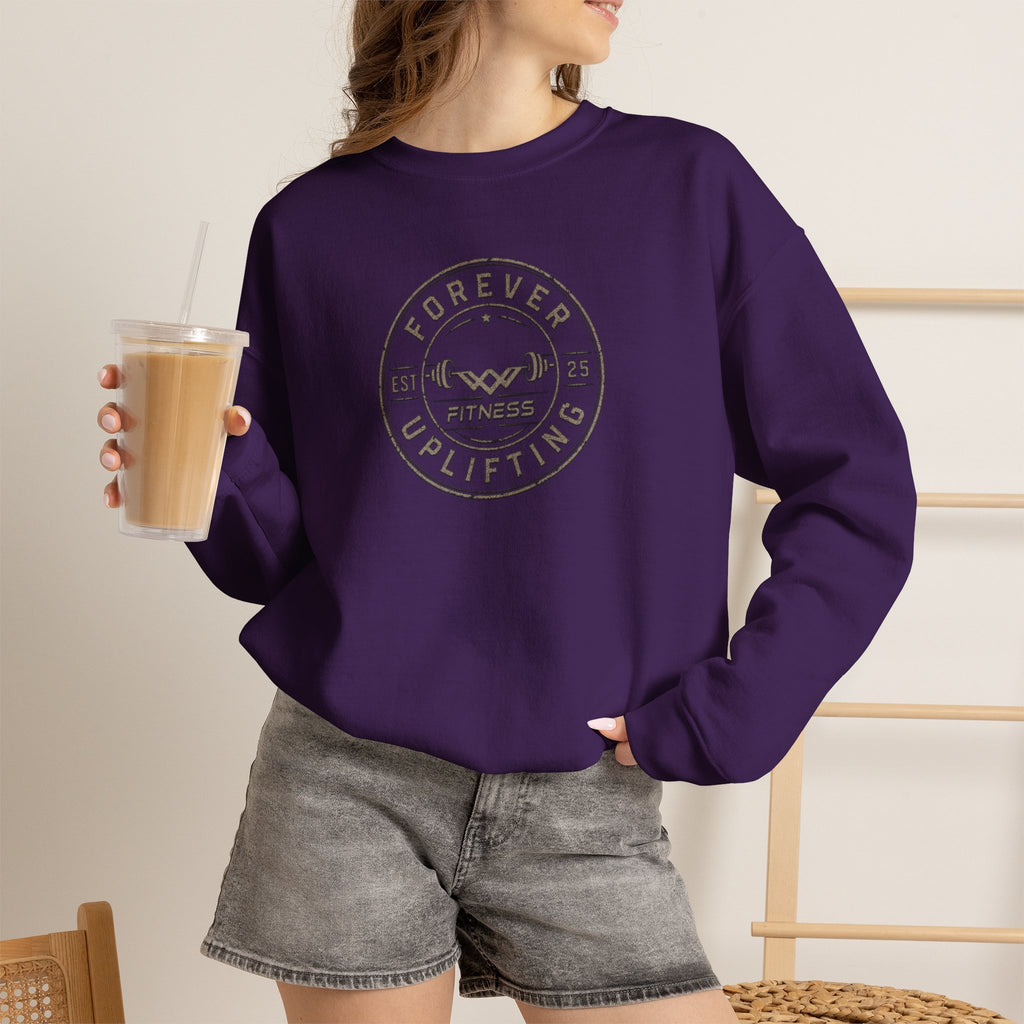 Vintage Circle Logo Premium Sweatshirt | Forever Uplifting Fitness
