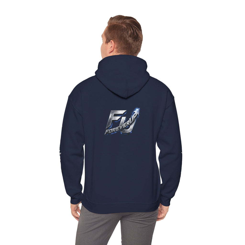 Motivational Pullover Hoodie – ForeverUP Graphic Edition | Forever Uplifting Studio