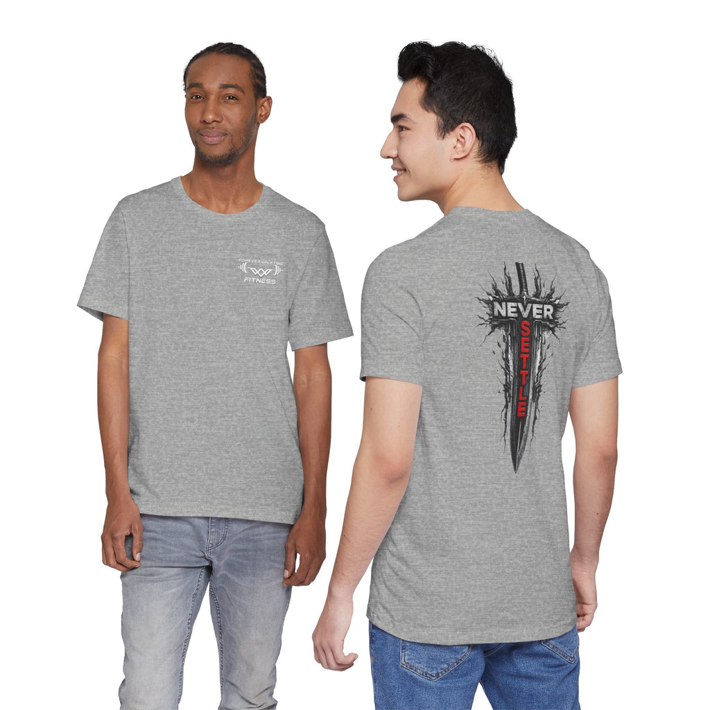 Forged In Discipline Premium Gym T-Shirt | Forever Uplifting Fitness