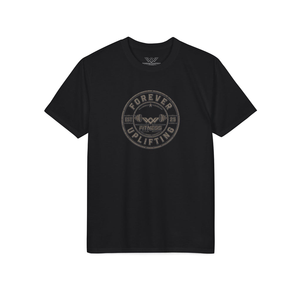 Vintage Circle Logo Performance Gym T-Shirt | Forever Uplifting Fitness