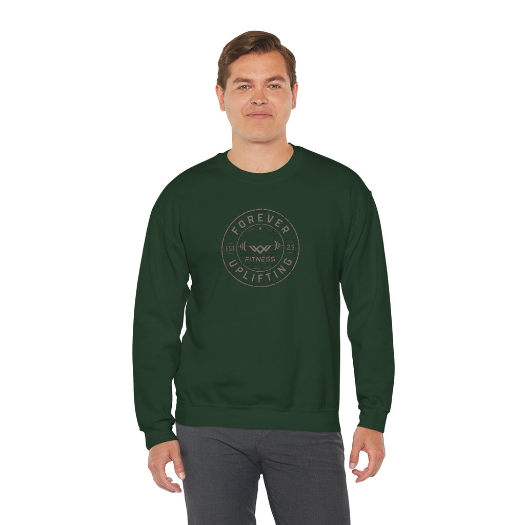 Vintage Circle Logo Premium Sweatshirt | Forever Uplifting Fitness