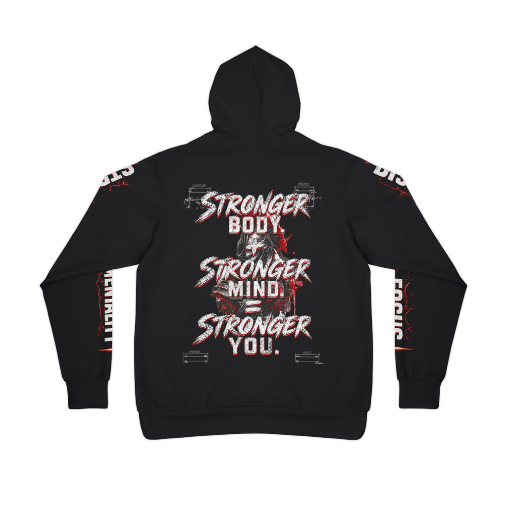 Stronger You Spartan Premium Gym Hoodie | Forever Uplifting Fitness