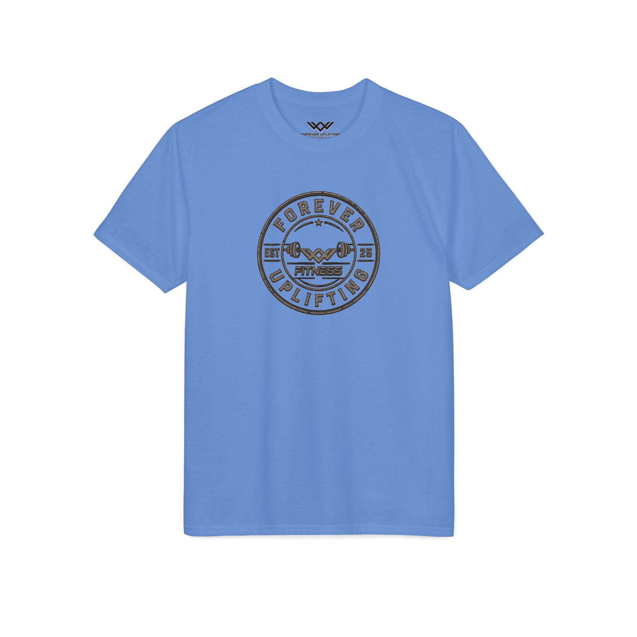 Vintage Circle Logo Performance Gym T-Shirt | Forever Uplifting Fitness