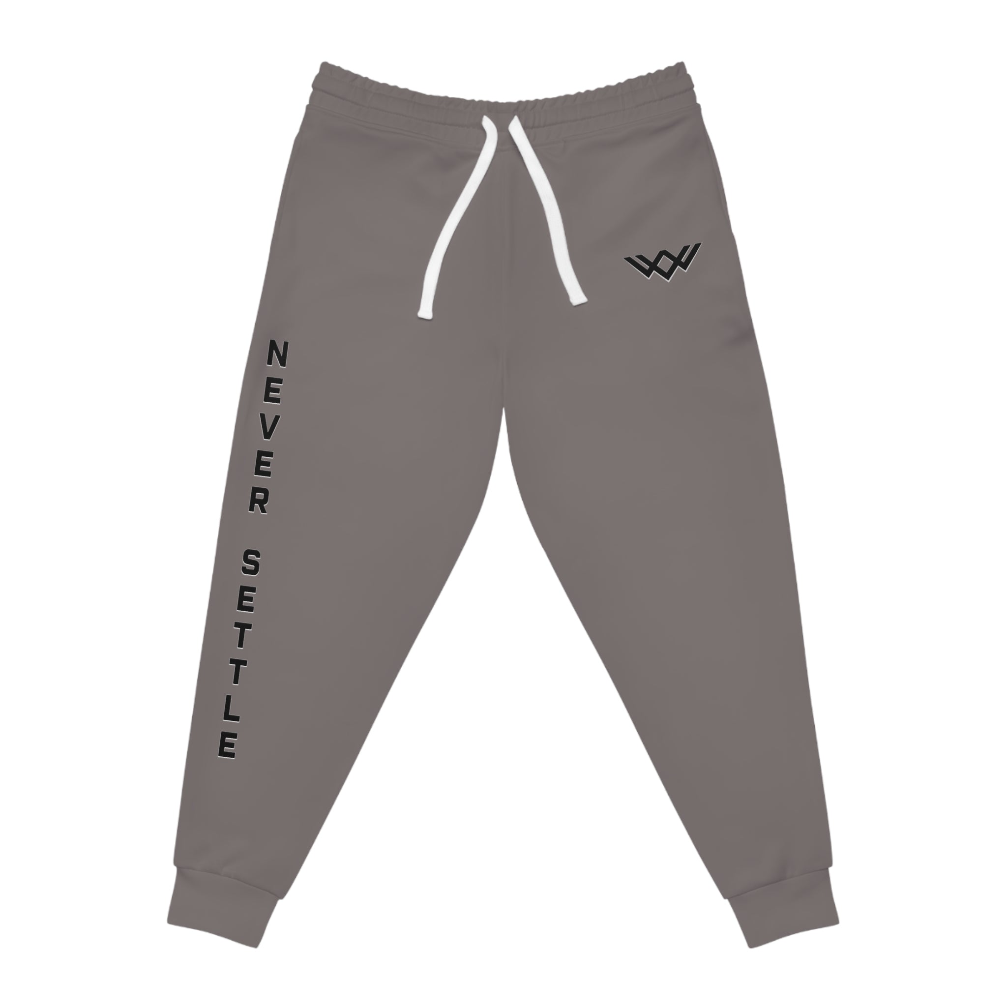 Never Settle Athletic Joggers | Forever Uplifting Fitness