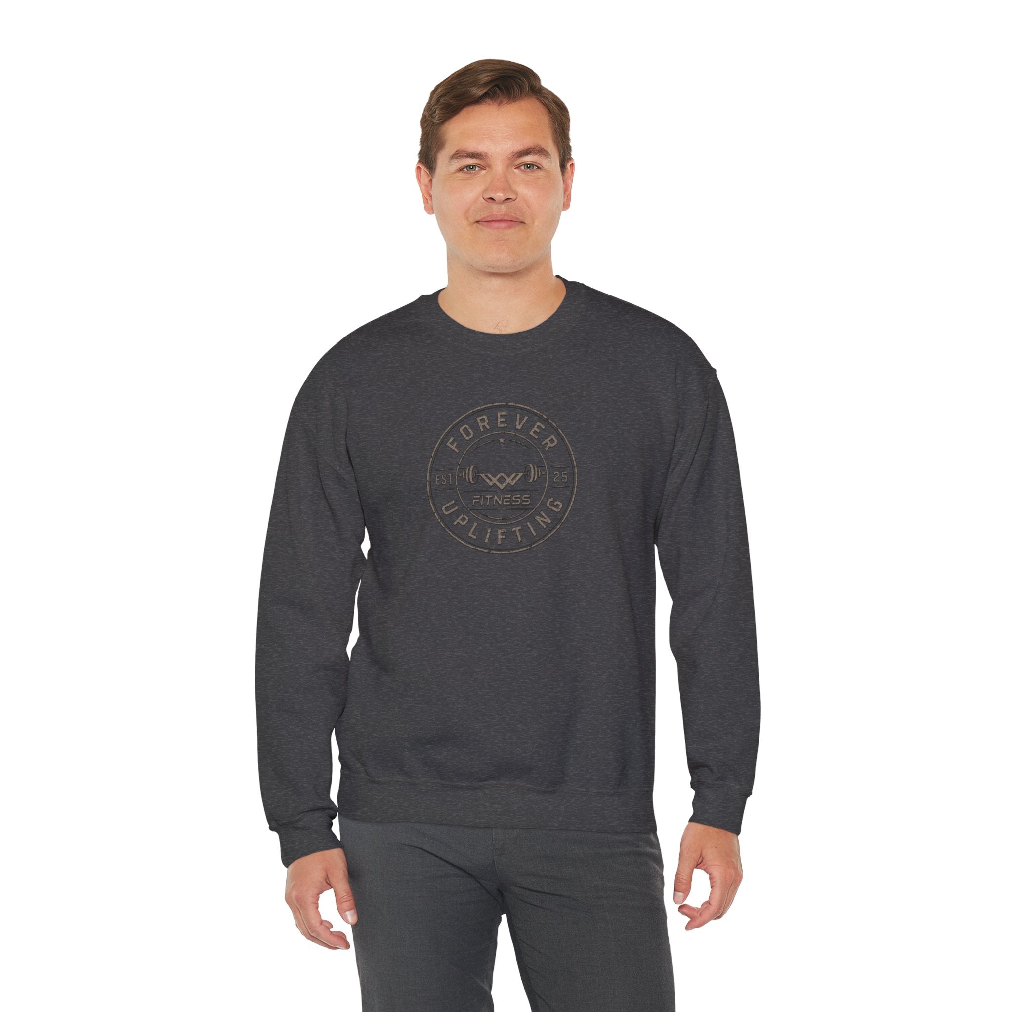 Vintage Circle Logo Premium Sweatshirt | Forever Uplifting Fitness