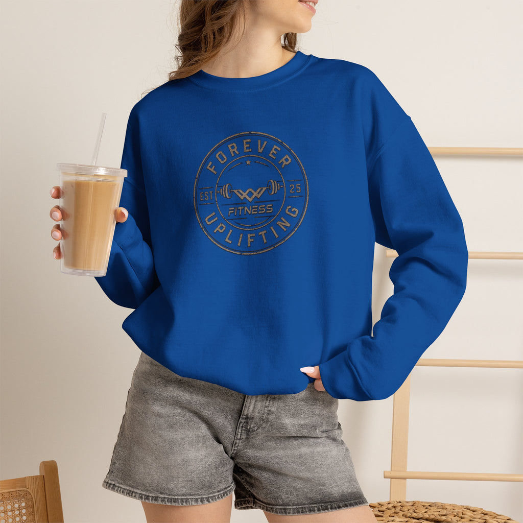 Vintage Circle Logo Premium Sweatshirt | Forever Uplifting Fitness