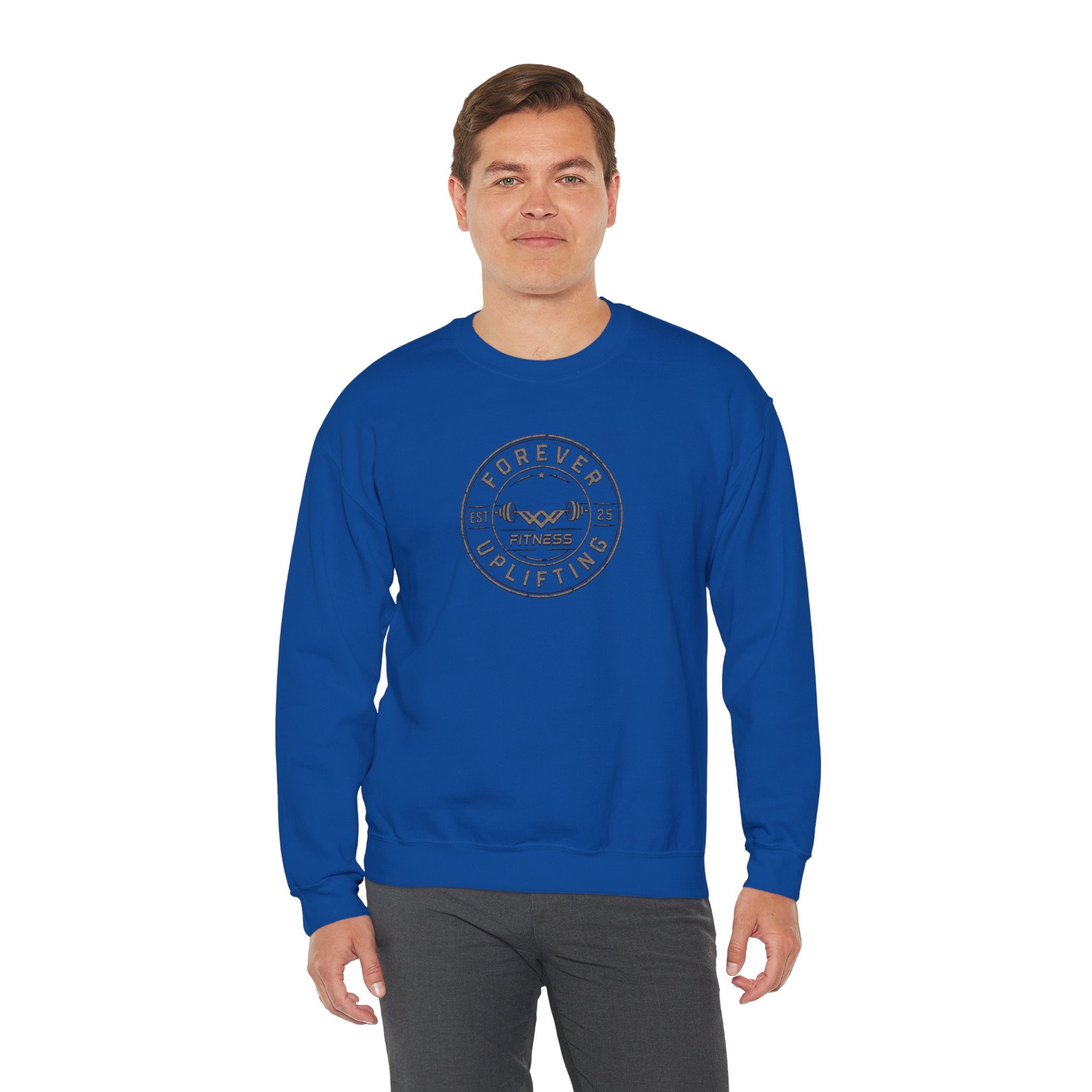 Vintage Circle Logo Premium Sweatshirt | Forever Uplifting Fitness