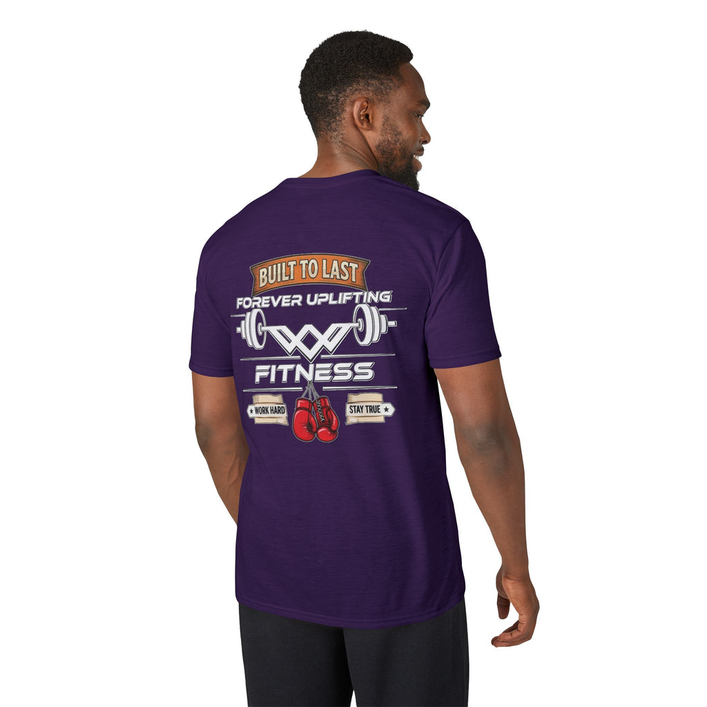 Built To Last Edition Performance Gym T-Shirt | Forever Uplifting Fitness