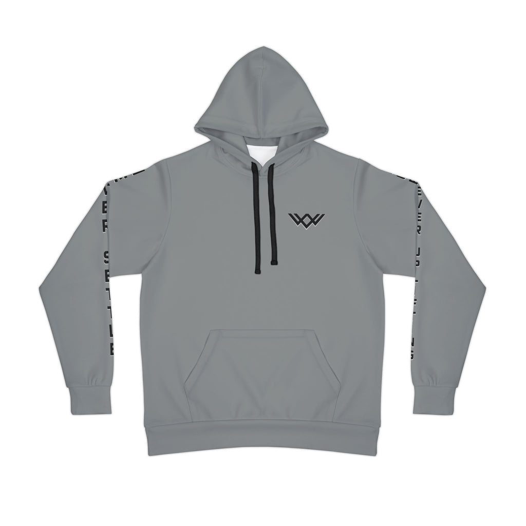 Never Settle Signature Premium Hoodie | Forever Uplifting Fitness