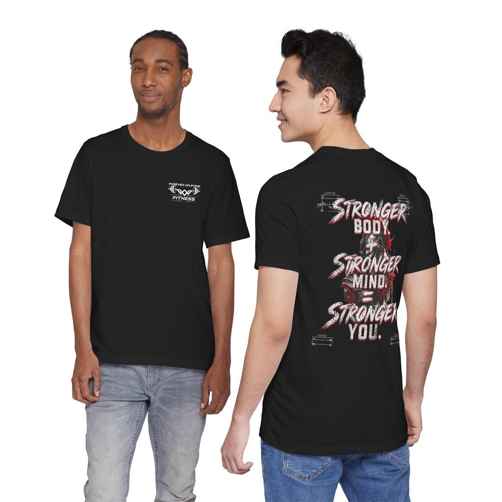 Stronger You Spartan Premium Gym T-Shirt | Forever Uplifting Fitness