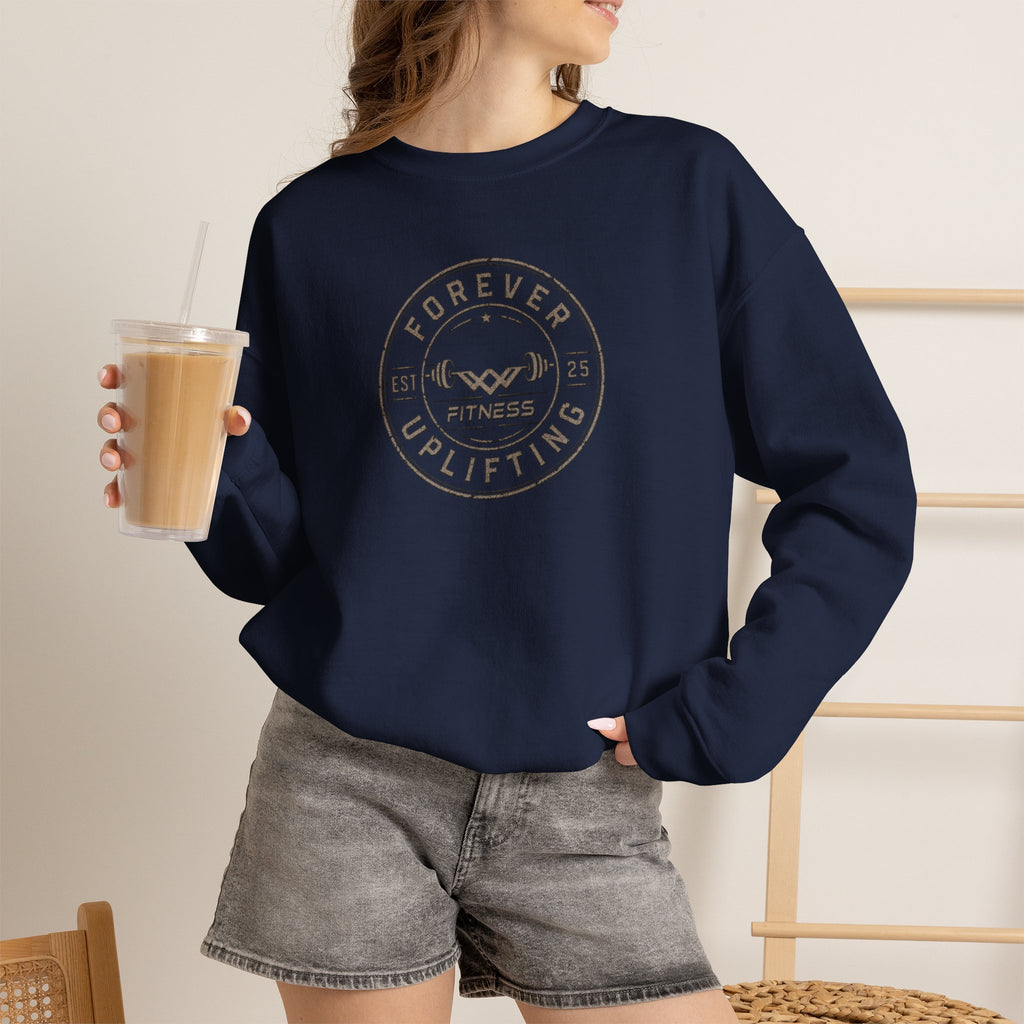 Vintage Circle Logo Premium Sweatshirt | Forever Uplifting Fitness