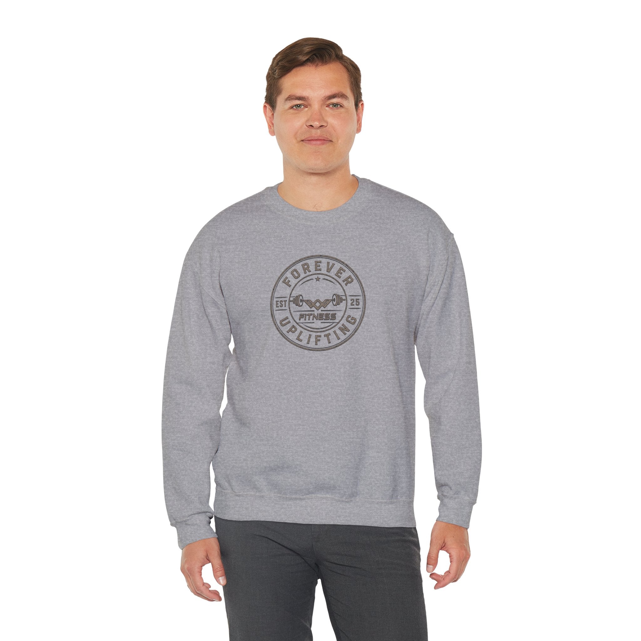 Vintage Circle Logo Premium Sweatshirt | Forever Uplifting Fitness