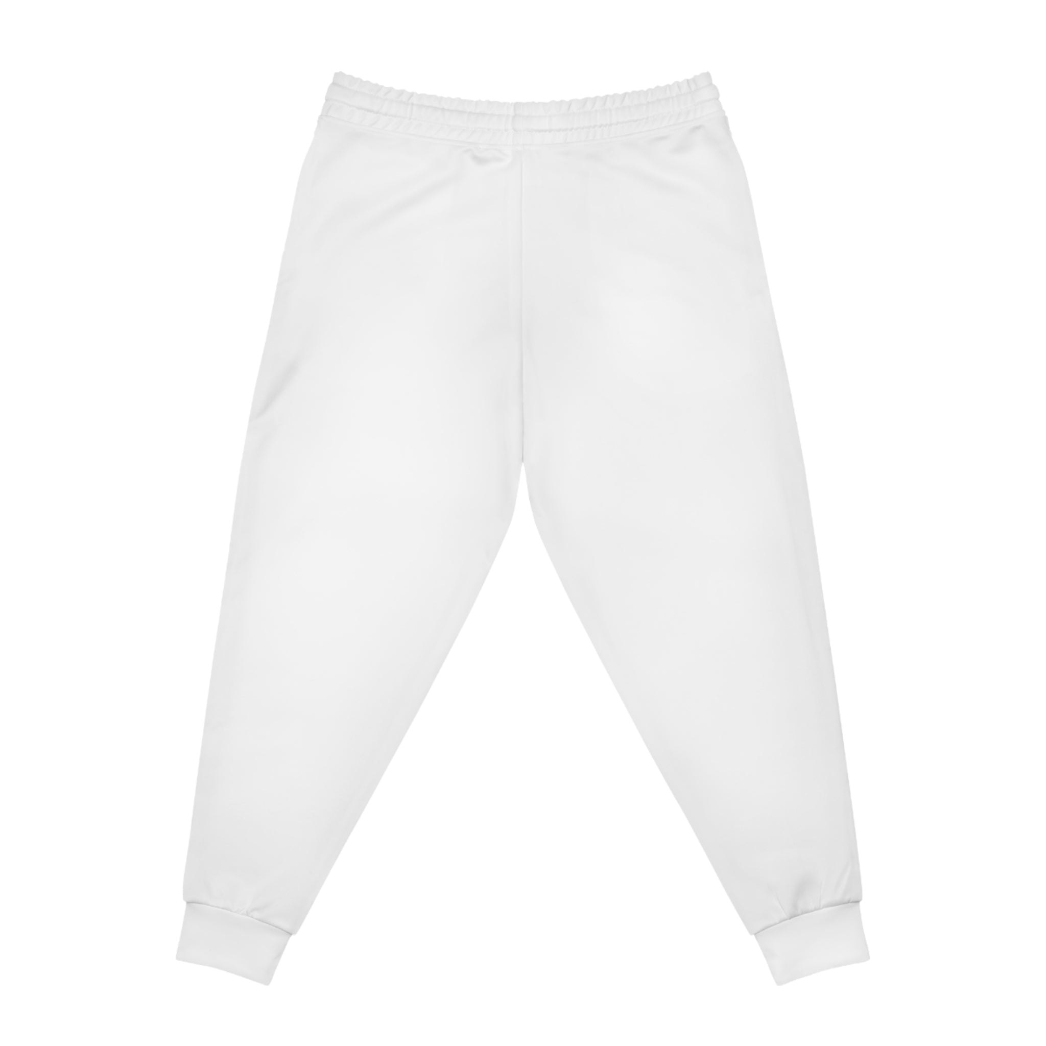 Never Settle™ Premium Gym Joggers | White | Forever Uplifting Fitness™
