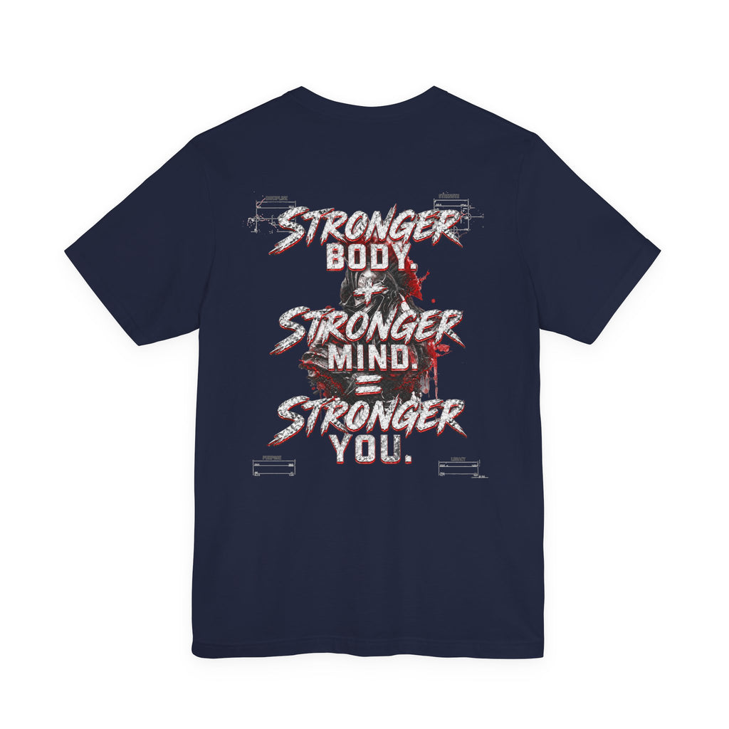 Stronger You Spartan Premium Gym T-Shirt | Forever Uplifting Fitness