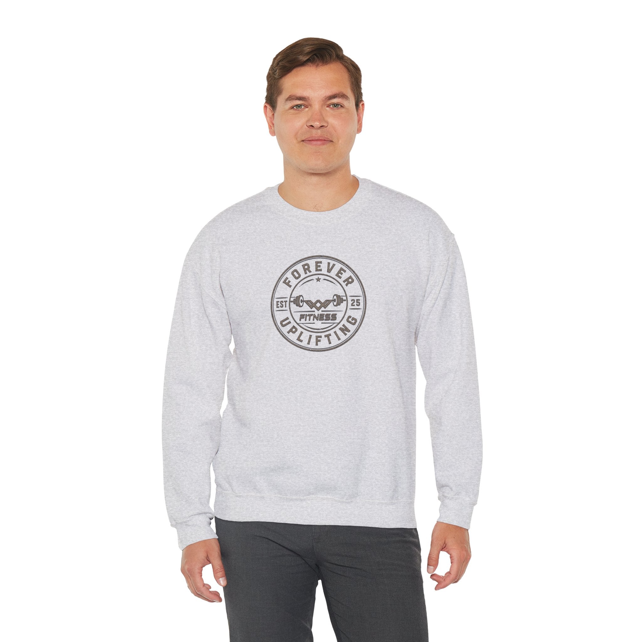 Vintage Circle Logo Premium Sweatshirt | Forever Uplifting Fitness