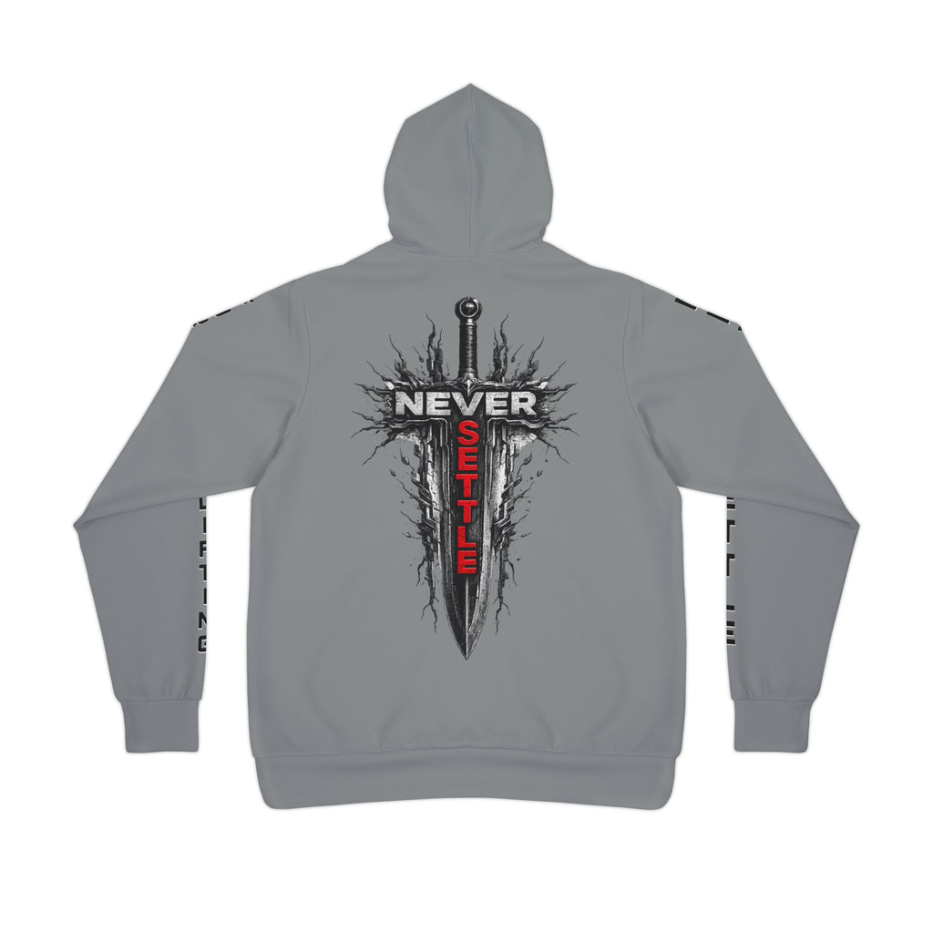 Never Settle Signature Premium Hoodie | Forever Uplifting Fitness