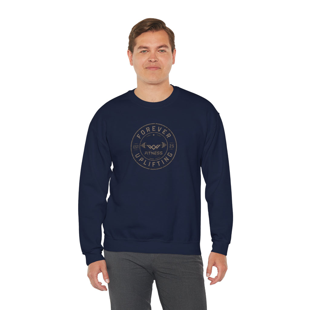 Vintage Circle Logo Premium Sweatshirt | Forever Uplifting Fitness