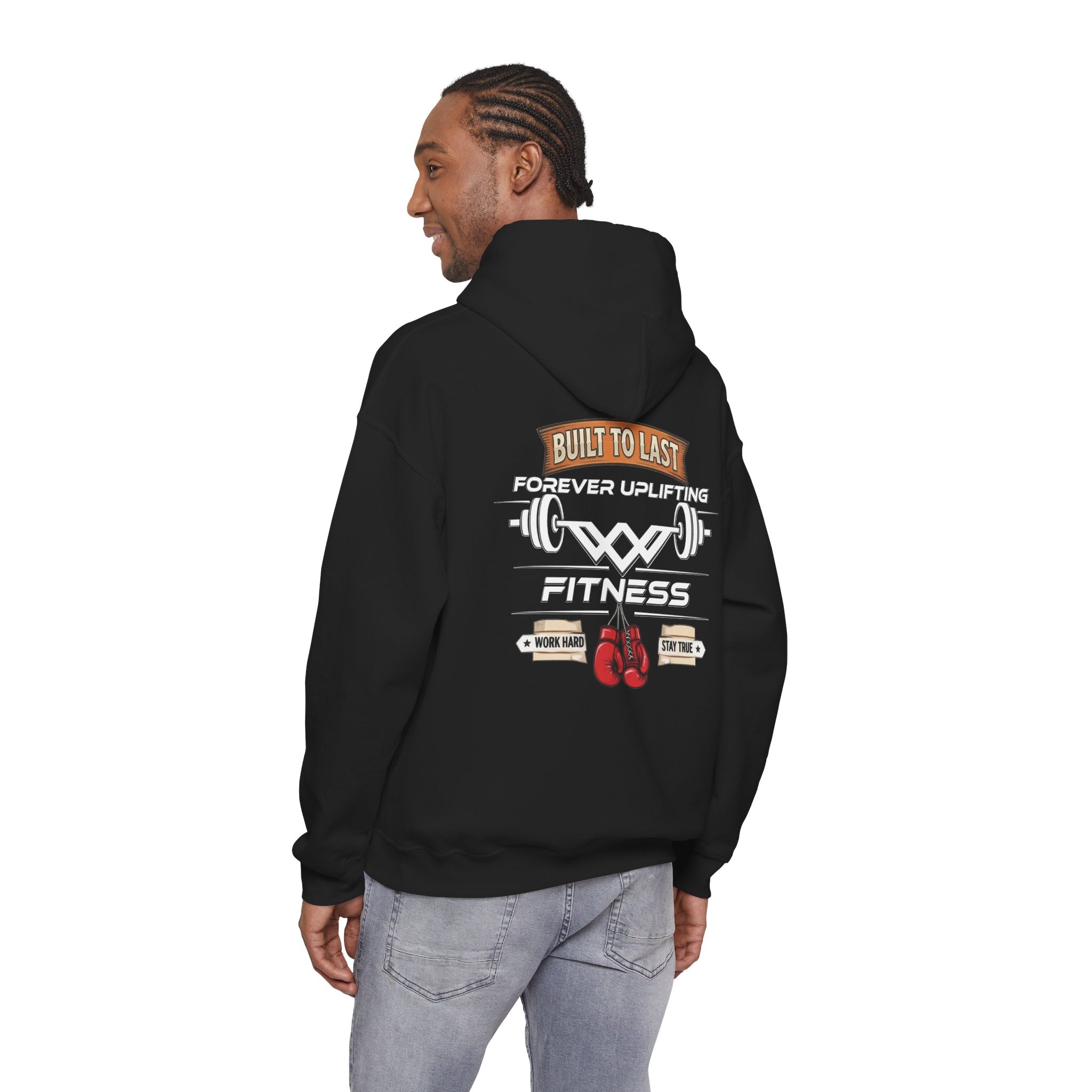Built To Last Premium Fitness Hoodie | Forever Uplifting Fitness