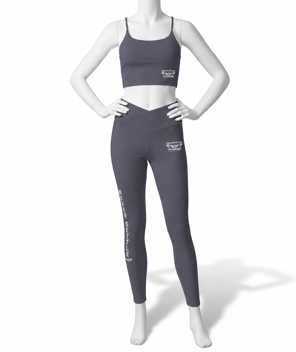 Never Settle™ Luxe Set | Bralette + Leggings